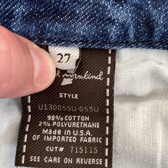 7 for All Man Kind - Vintage Flair - Picture 6 of 6